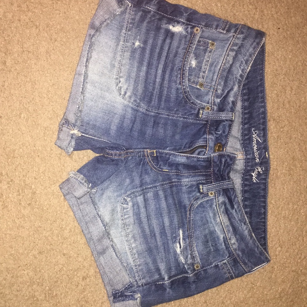 american eagle jean shorts